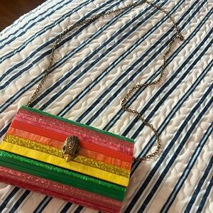 Authentic Kurt Geiger acrylic purse